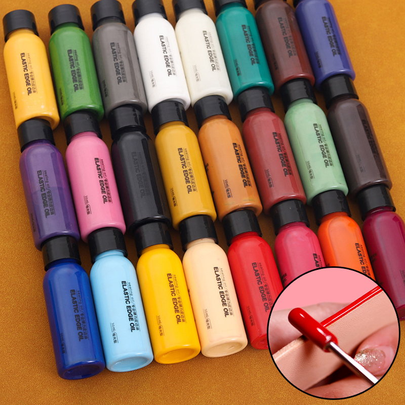 Leather Dye Finish - 30ml Leather Edge Paint Oil Dye