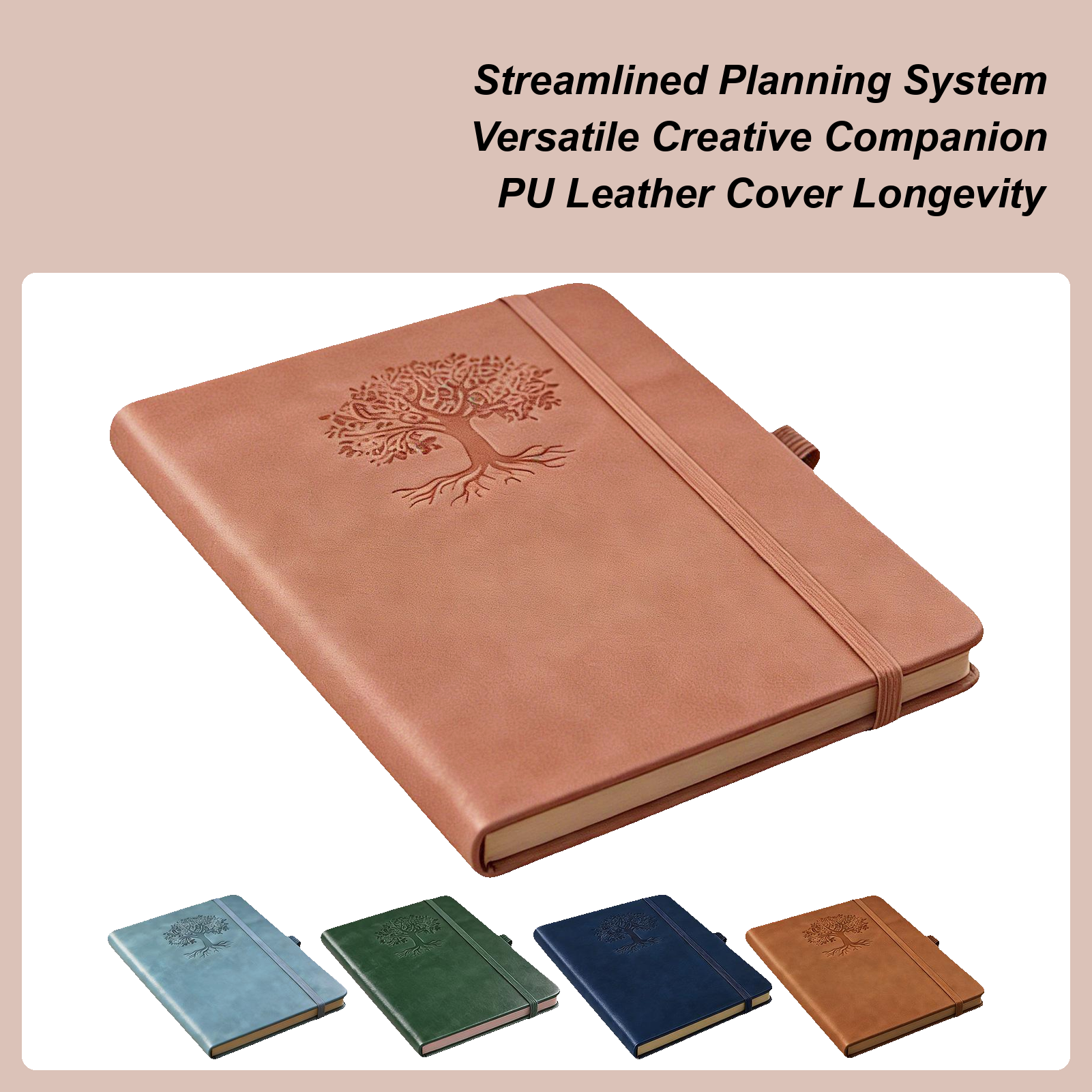 Leatherwork Plans - Dotted Journal Retro PU Leather Hardcover