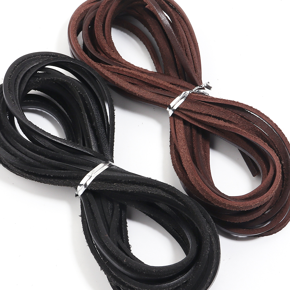 5yards 3mm Genuine Cow Leather - Leatherwork Diy recension och pris