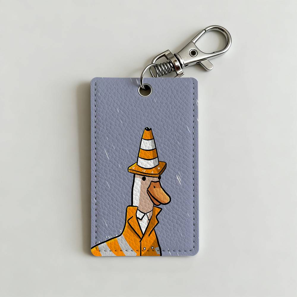 Cartoon Cute Goose Duck Badge  - Leather Works recension och pris