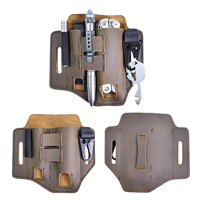 Outdoor Work Multitool Holder  - Leatherwork Knife Sheath recension och pris