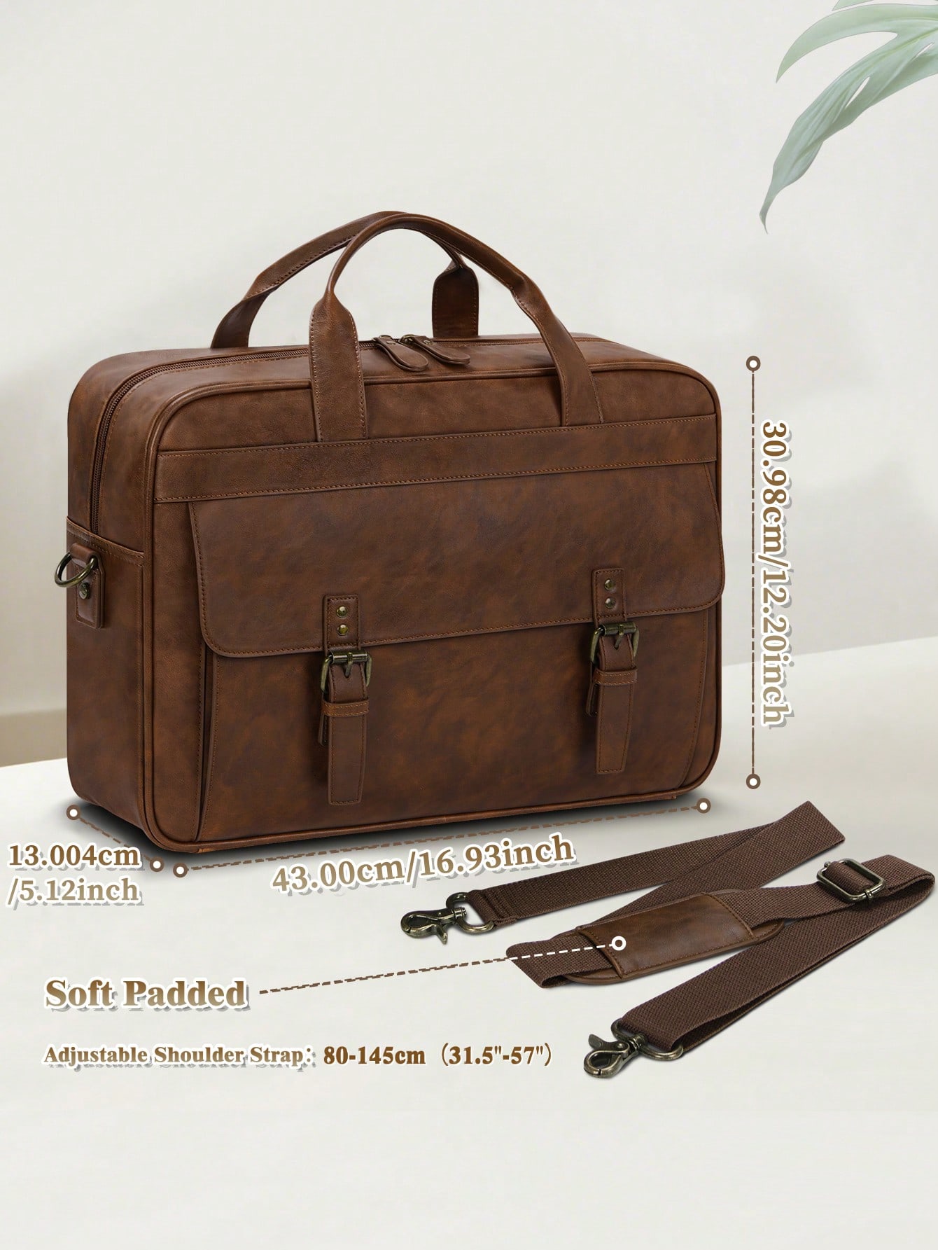Vintage Leather Messenger Bag  - Vintage Leatherwork recension och pris