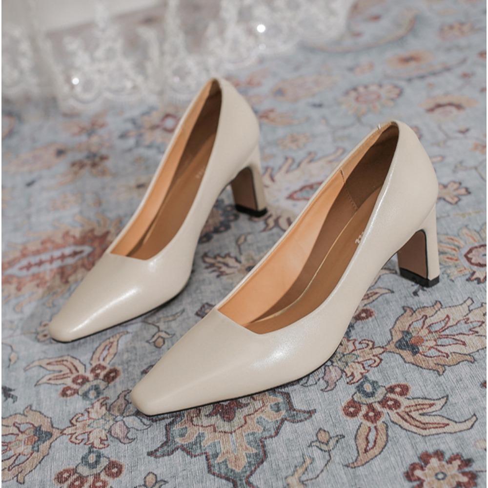 High Heels Women's New Profess - Leather Work Women Shoes recension och pris