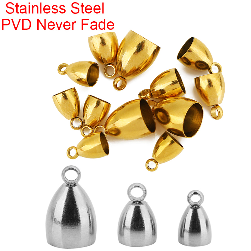 10pcs PVD Never Fade Stainless - Leatherwork Diy recension och pris