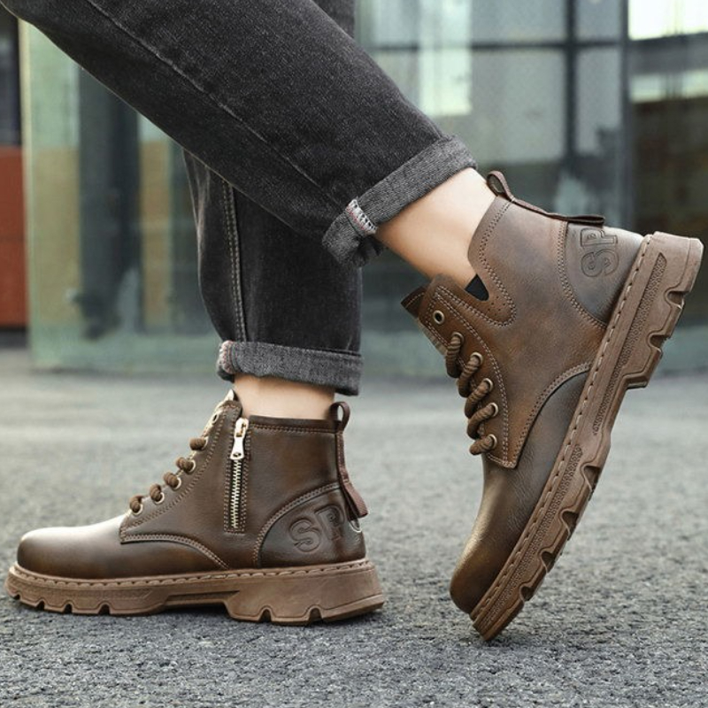 ​Men’s 2025 Winter New Arrival - Vintage Leatherwork recension och pris