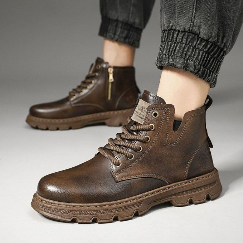 ​Men’s 2025 Winter New Arrival - Vintage Leatherwork recension och pris