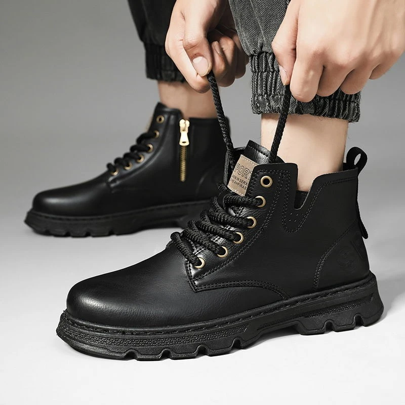 ​Men’s 2025 Winter New Arrival - Vintage Leatherwork recension och pris