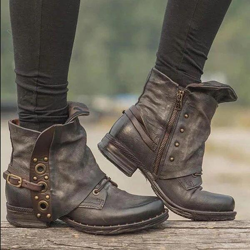 【JOCHEBED HU】Comfortable Lamb  - Leather Work Women Shoes recension och pris