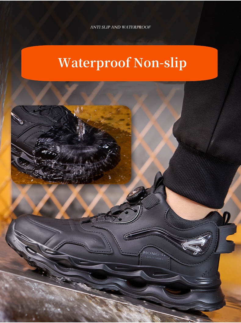 Waterproof Work Safety Shoes M - Leather Work Women Shoes recension och pris