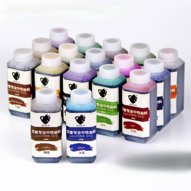 Leather dye color paint DIY le - Leather Dye Finish recension och pris