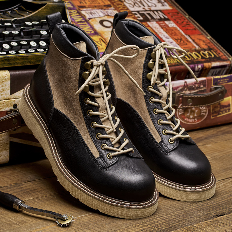 Men's Short Toe Work Boots, Am - Vintage Leatherwork recension och pris