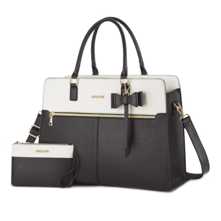 Laptop Tote Bag for Women, 15. - Leather Works recension och pris
