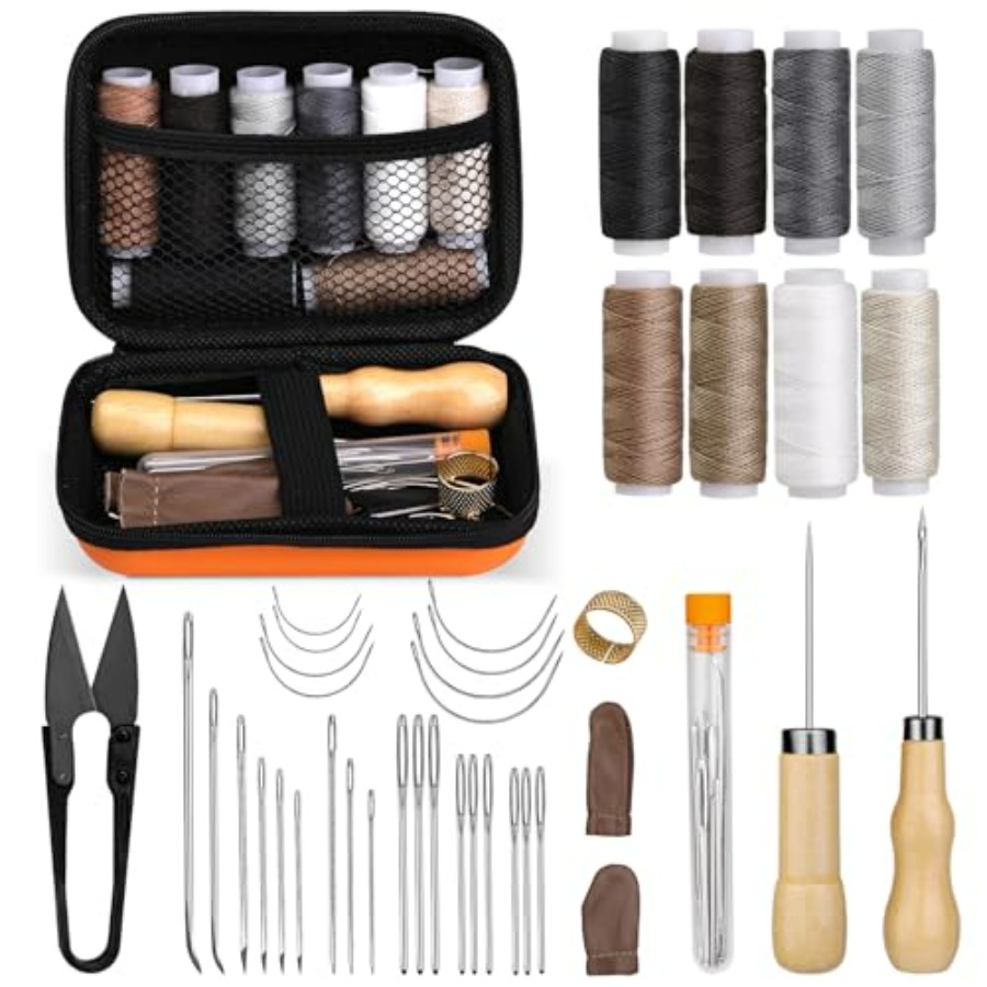 40 Pcs Upholstery Repair Sewin - Upholstery Leather Work recension och pris