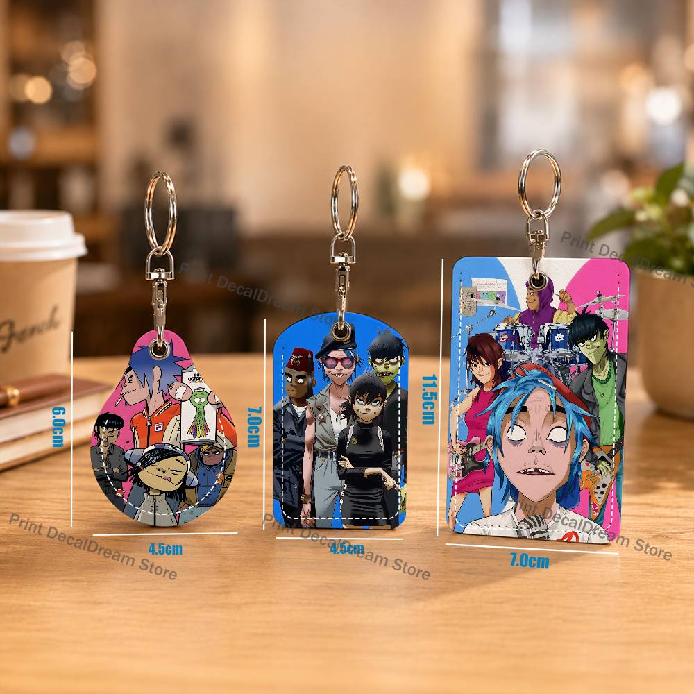 Band G-Gorillaz Holder Keychai - Leather Works recension och pris