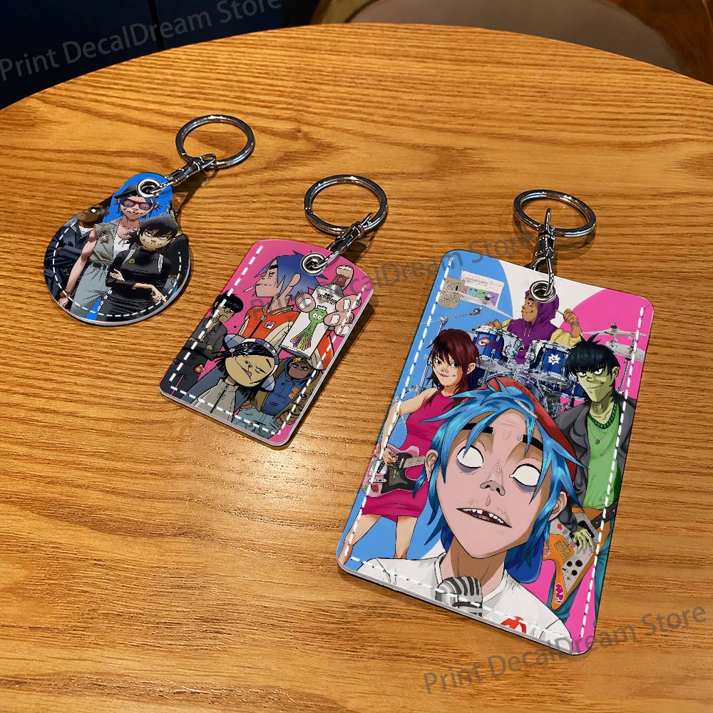 Band G-Gorillaz Holder Keychai - Leather Works recension och pris