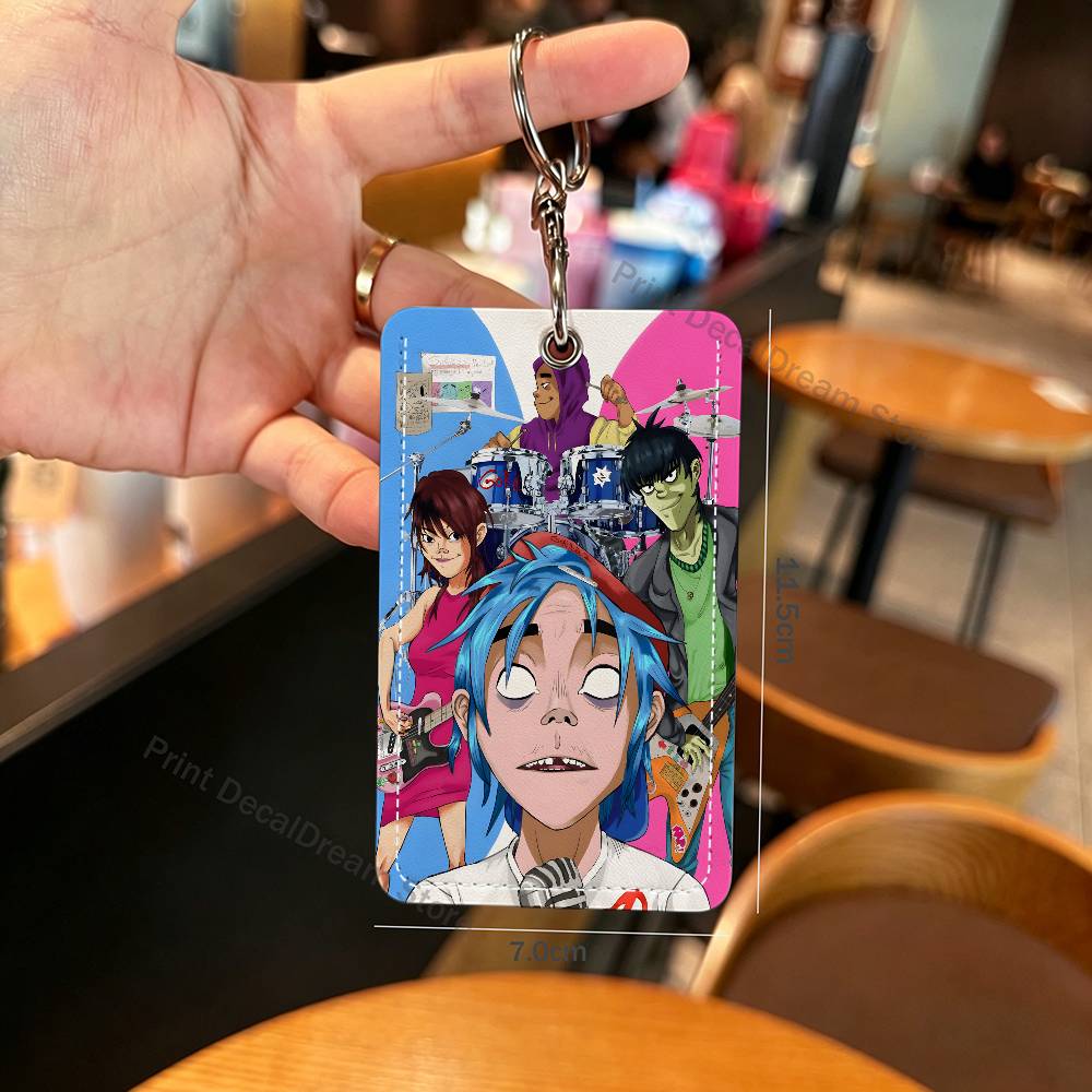 Band G-Gorillaz Holder Keychai - Leather Works recension och pris