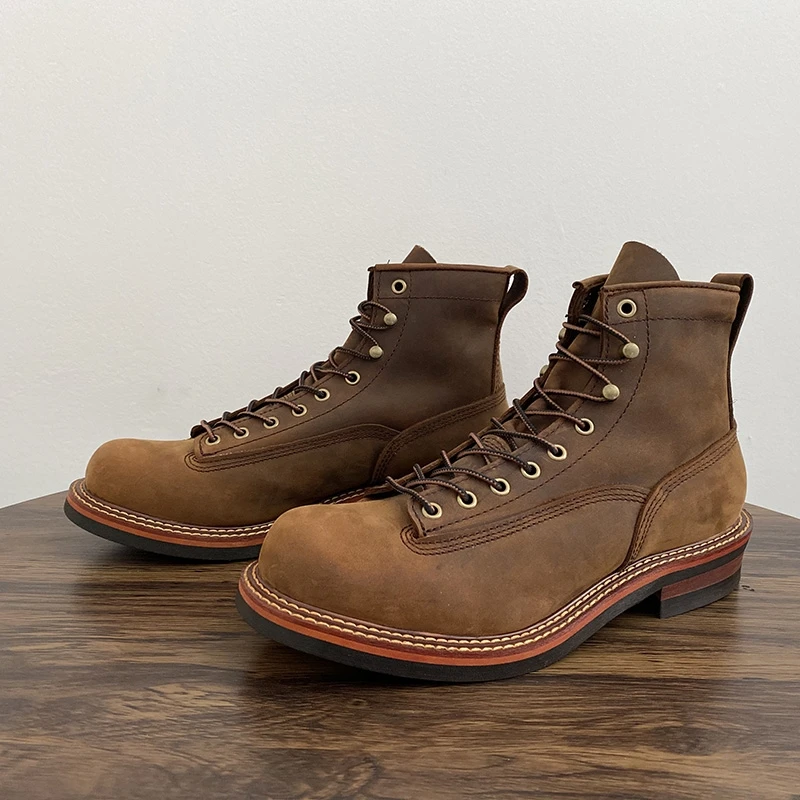 Vintage British Men Ankle Boot - Vintage Leatherwork recension och pris