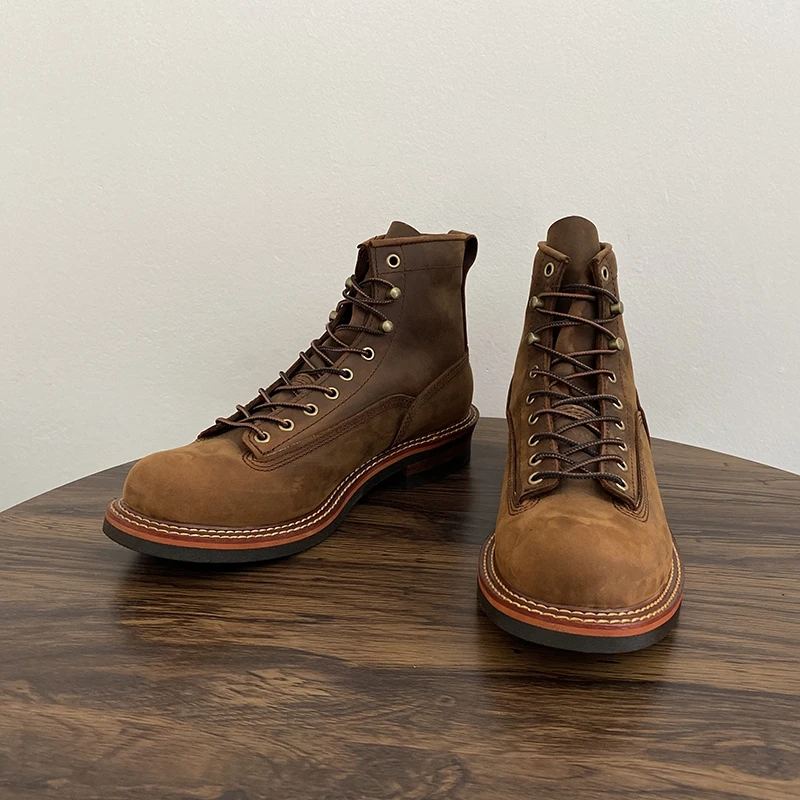 Vintage British Men Ankle Boot - Vintage Leatherwork recension och pris