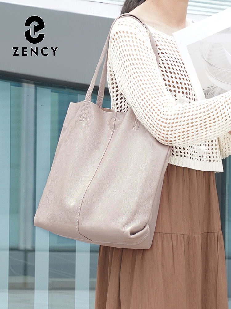 Zency Women's Large Capacity H - Leather Work Handbags recension och pris