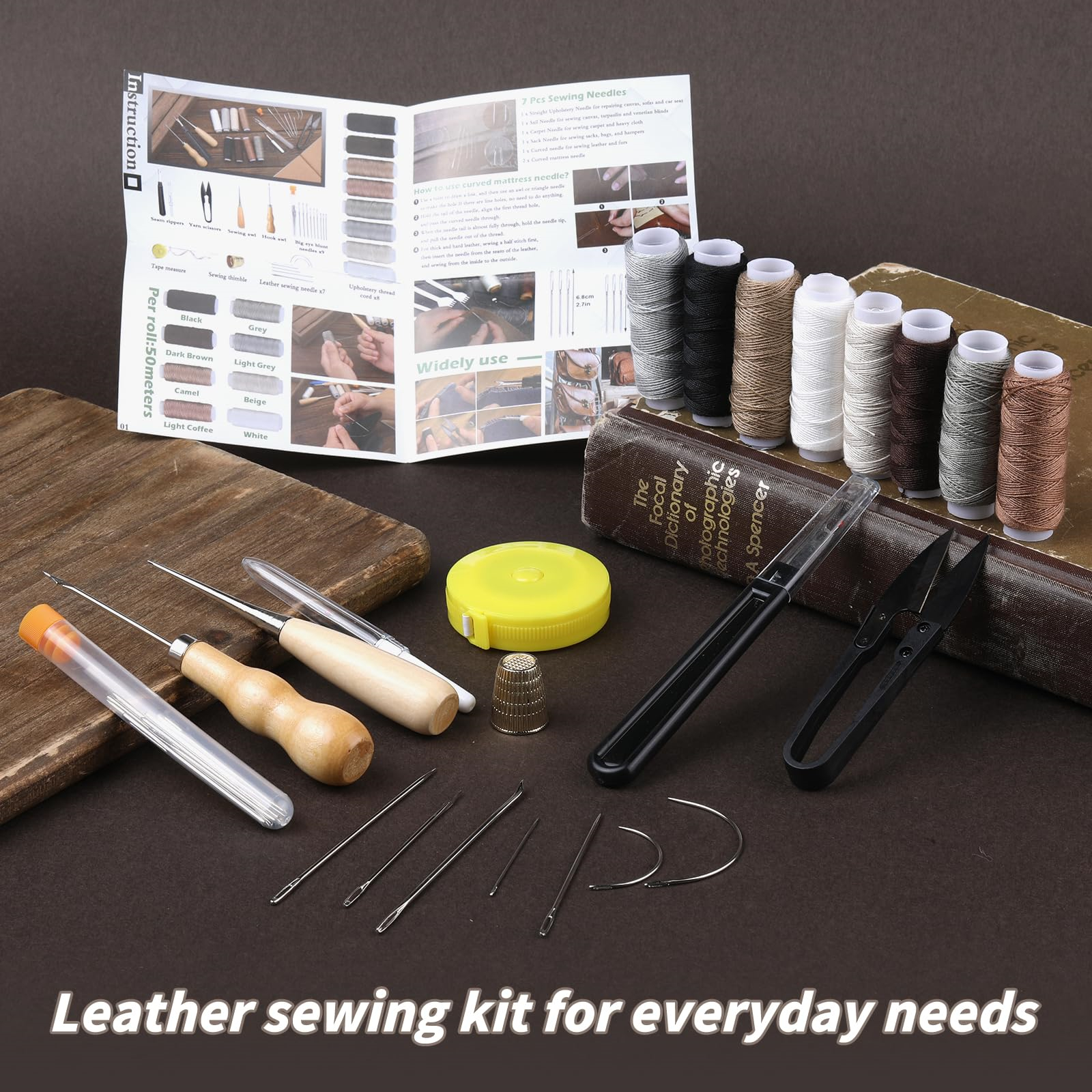 Upholstery Repair Sewing Kit H - Upholstery Leather Work recension och pris