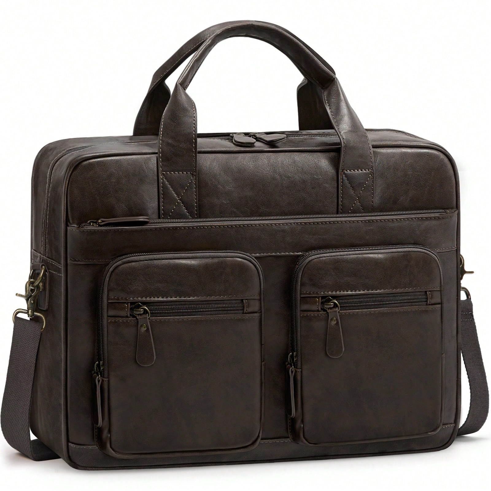 Vintage Messenger Bag For Men  - Vintage Leatherwork recension och pris