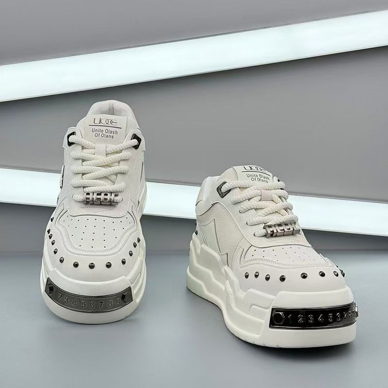 Fashion New Designer Men's Lac - Leatherwork Rivets recension och pris