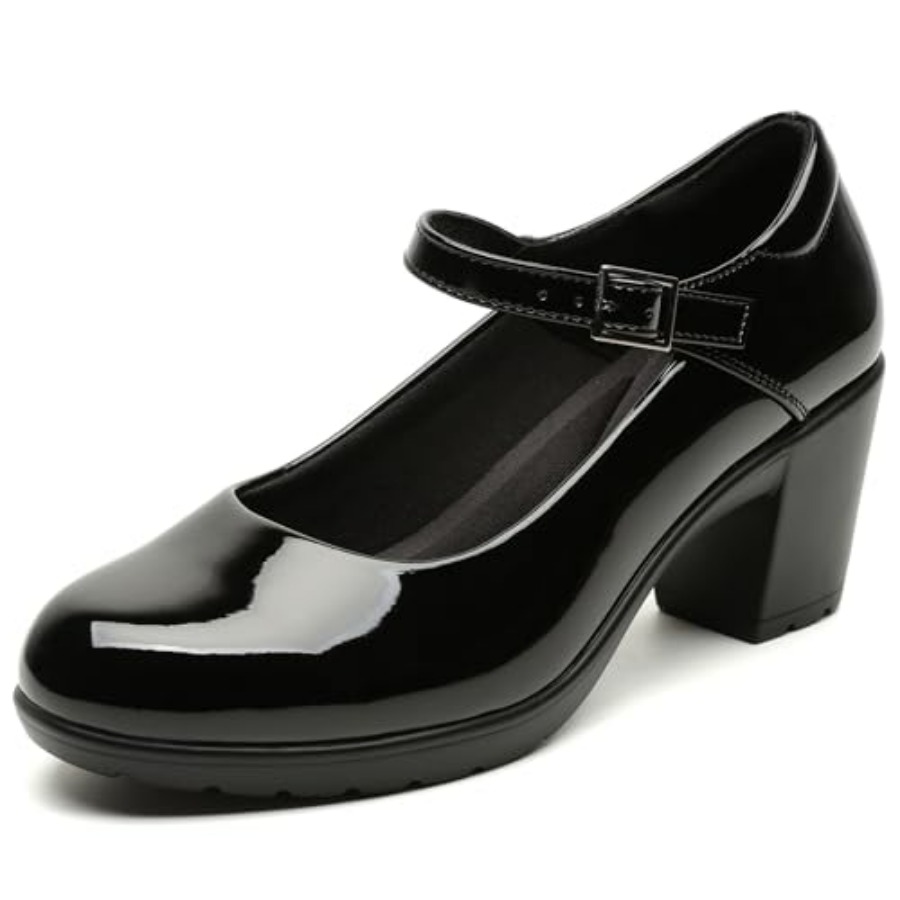 Womens Mary Jane Dress Shoes C - Leather Work Women Shoes recension och pris