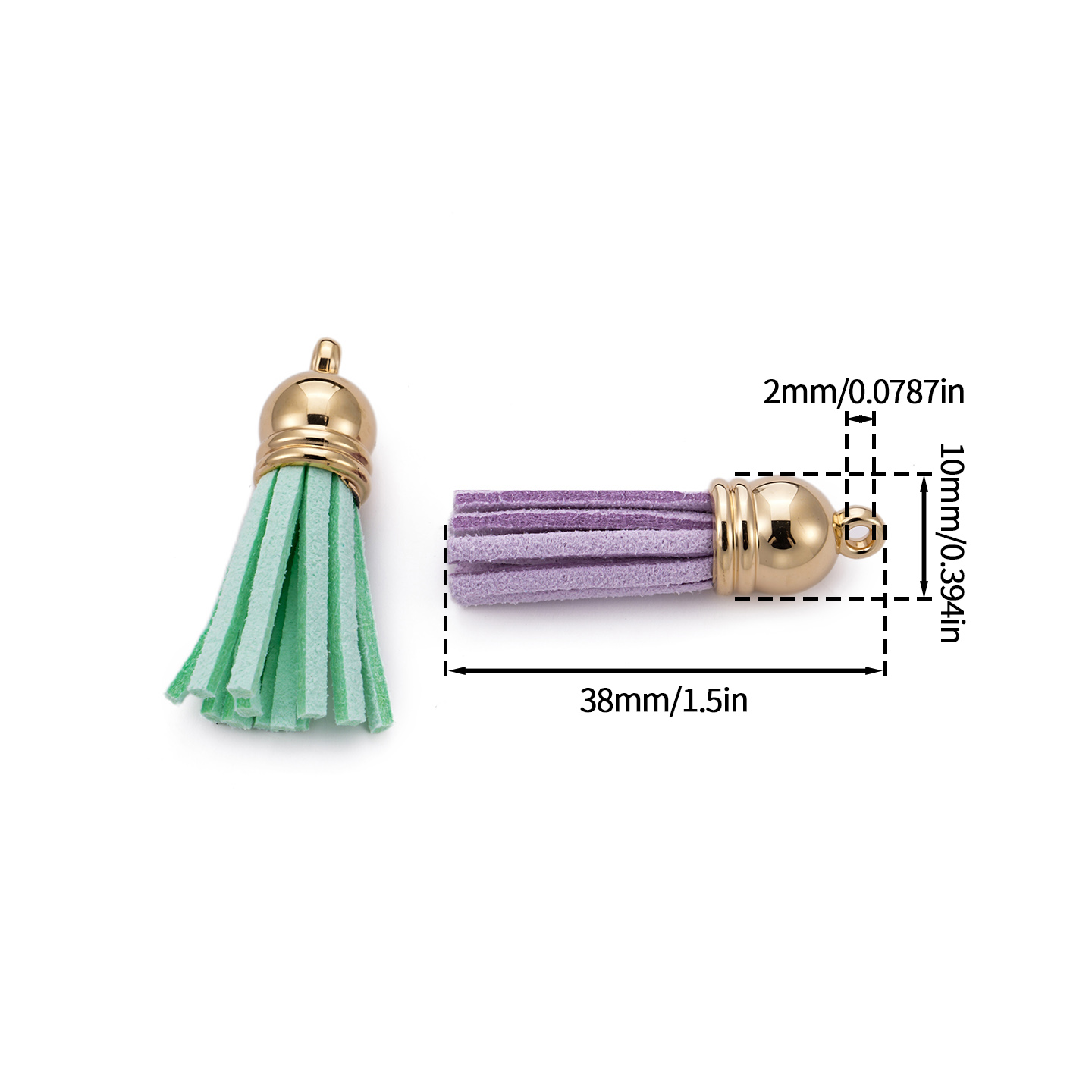 20pcs/Lots Tassel Synthetic Su - Leatherwork Diy recension och pris