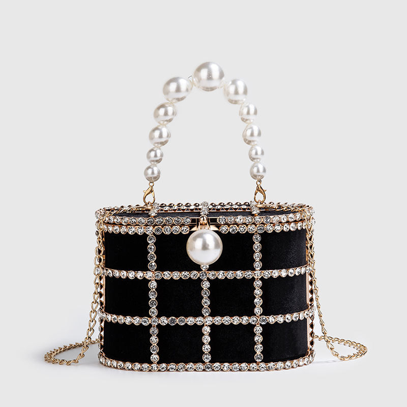 Luxury Diamond Metal Bucket Pe - Leatherwork Rivets recension och pris