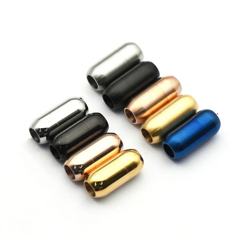 5Pcs/Lot Stainless Steel Magne - Leatherwork Diy recension och pris
