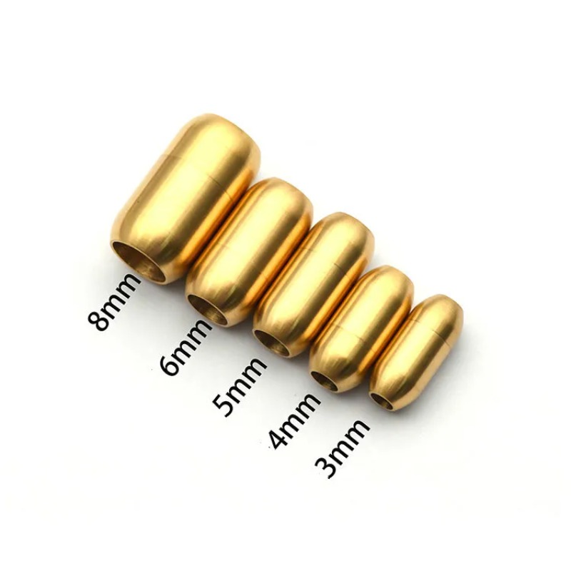 5Pcs/Lot Stainless Steel Magne - Leatherwork Diy recension och pris