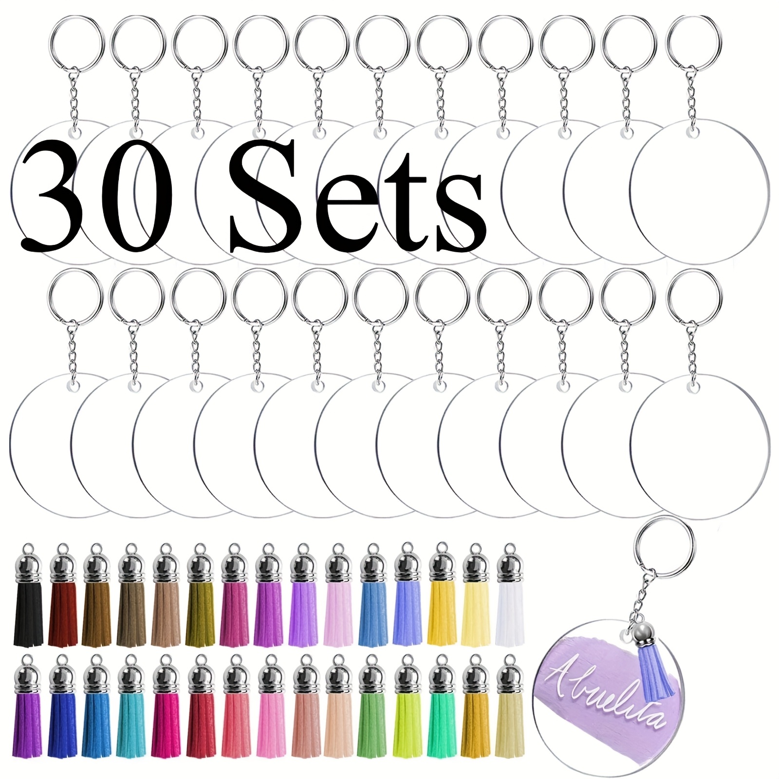 30Sets DIY Classics Fashion Ta - Leatherwork Diy recension och pris