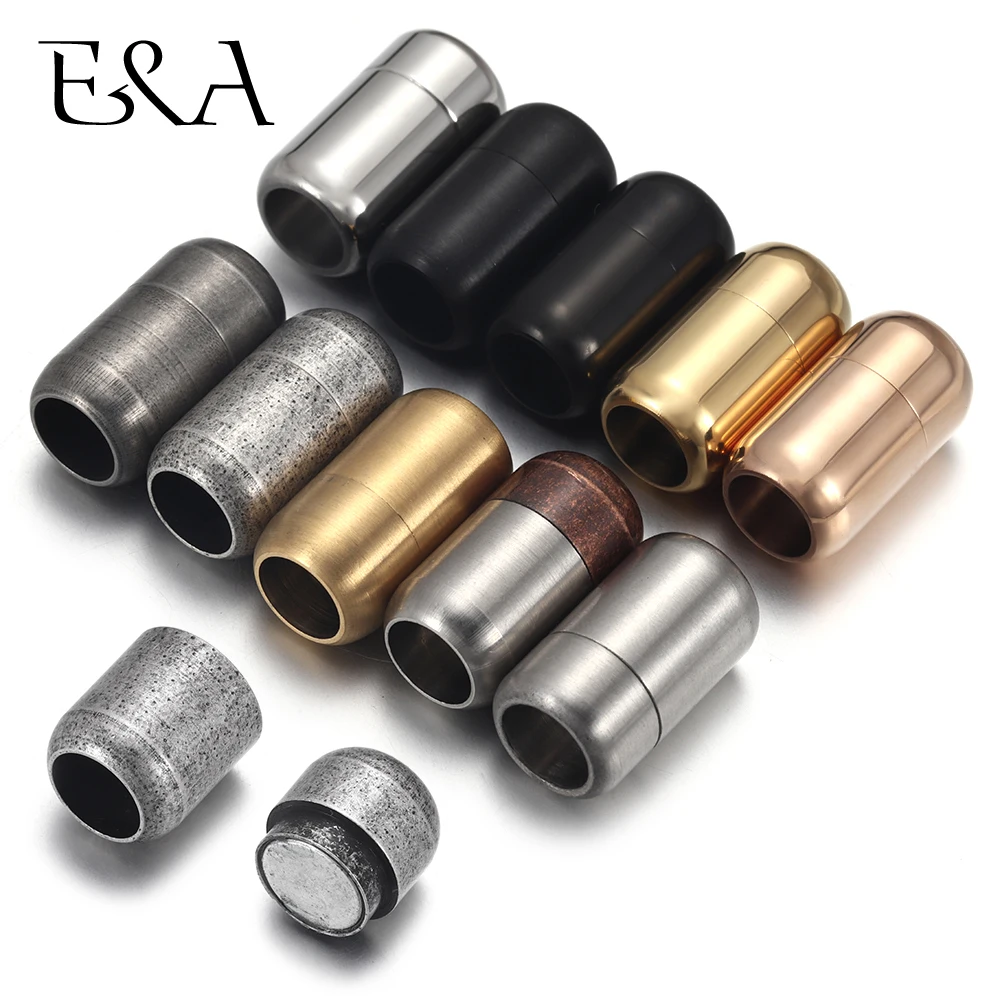 Stainless Steel 3mm-8mm Round  - Leatherwork Diy recension och pris