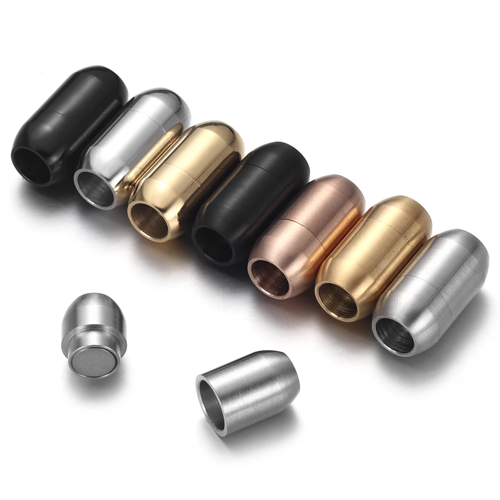 Stainless Steel 3mm-8mm Round  - Leatherwork Diy recension och pris