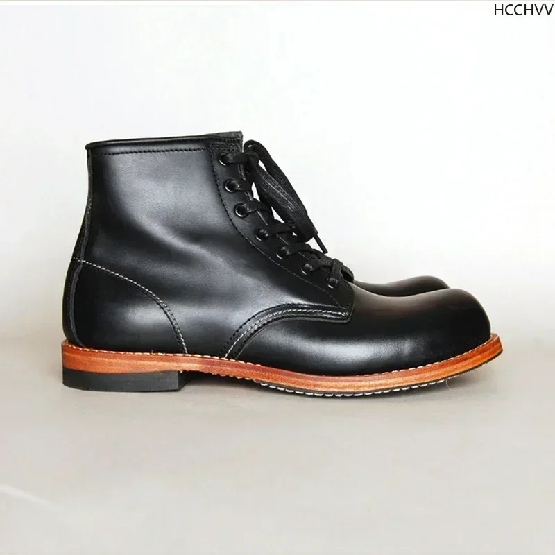 Vintage Men Goodyear-Welted Ge - Vintage Leatherwork recension och pris