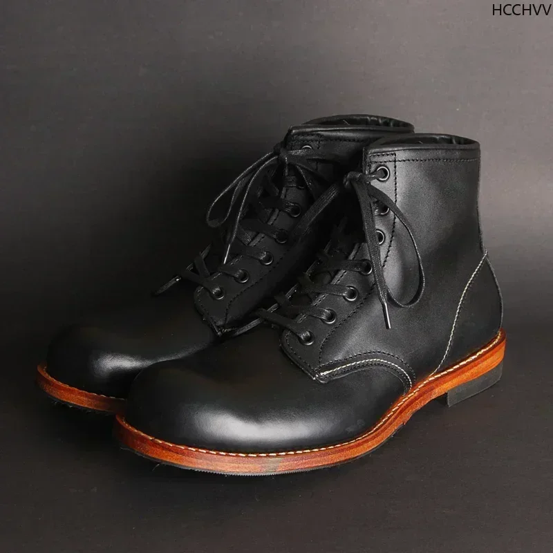 Vintage Men Goodyear-Welted Ge - Vintage Leatherwork recension och pris