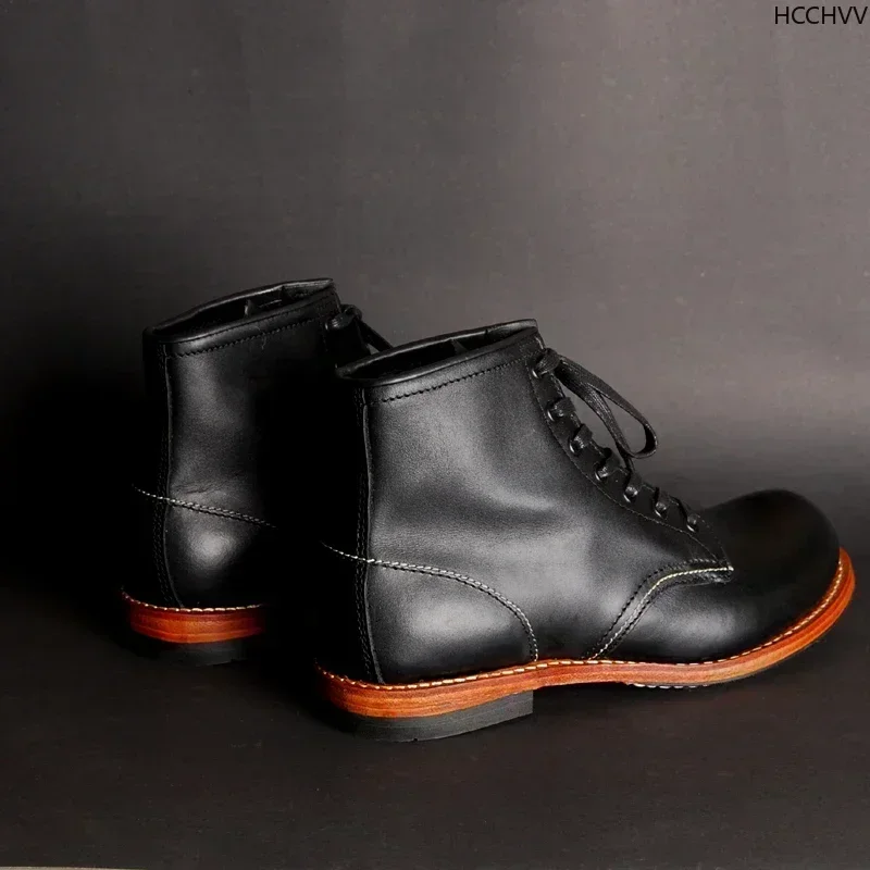 Vintage Men Goodyear-Welted Ge - Vintage Leatherwork recension och pris