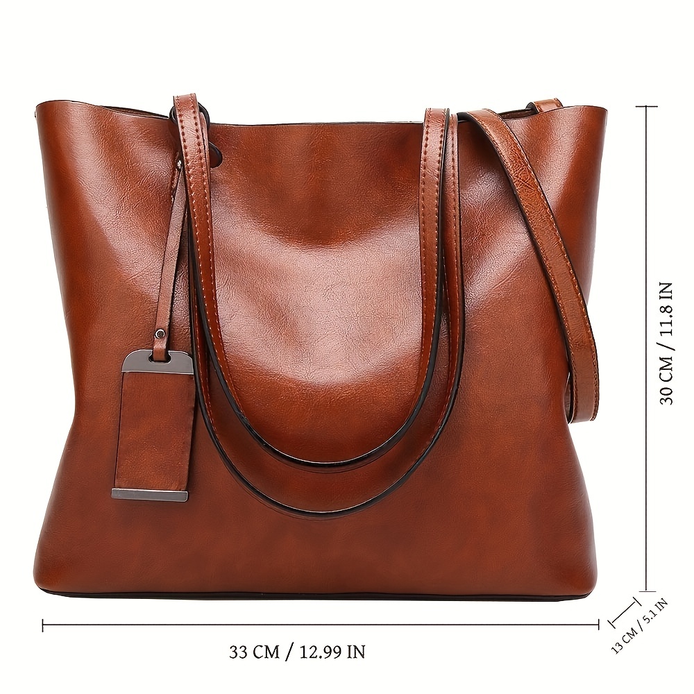 Fashionable Classic Retro Leat - Leather Work Handbags recension och pris