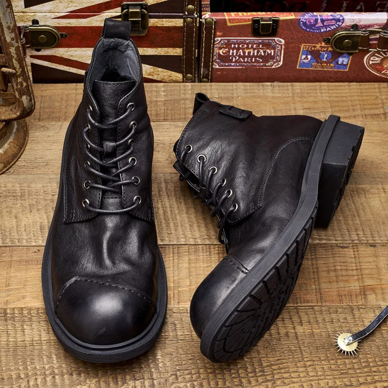 Vintage Business Mens Boots Lu - Vintage Leatherwork recension och pris