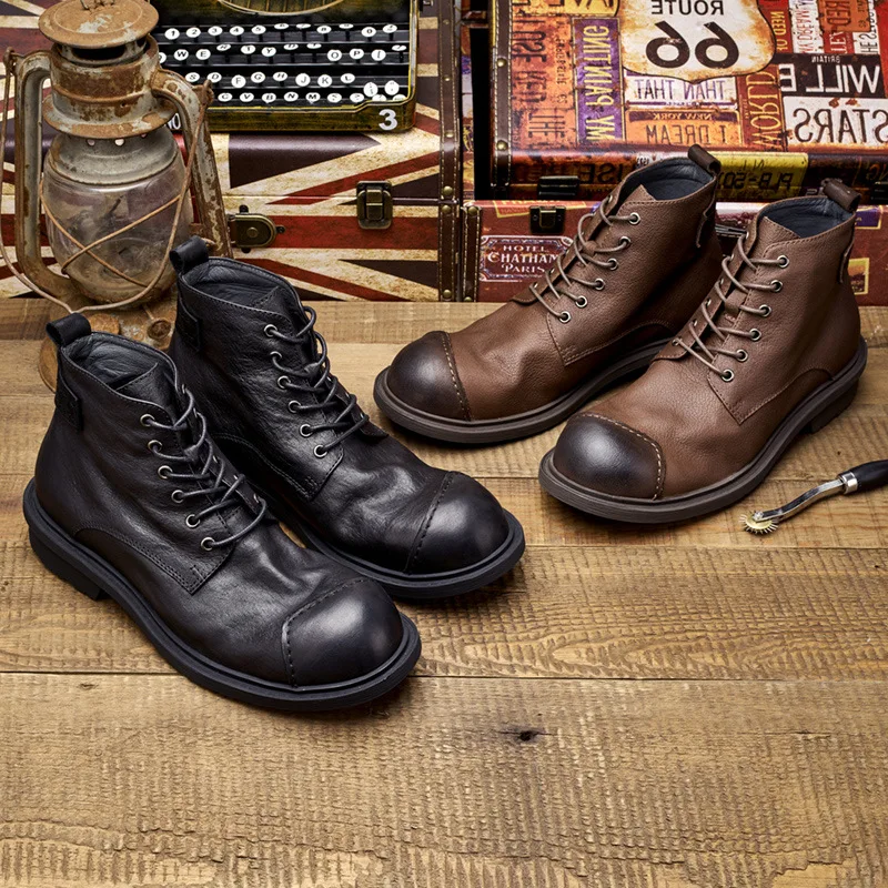 Vintage Business Mens Boots Lu - Vintage Leatherwork recension och pris