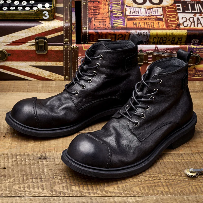 Vintage Business Mens Boots Lu - Vintage Leatherwork recension och pris