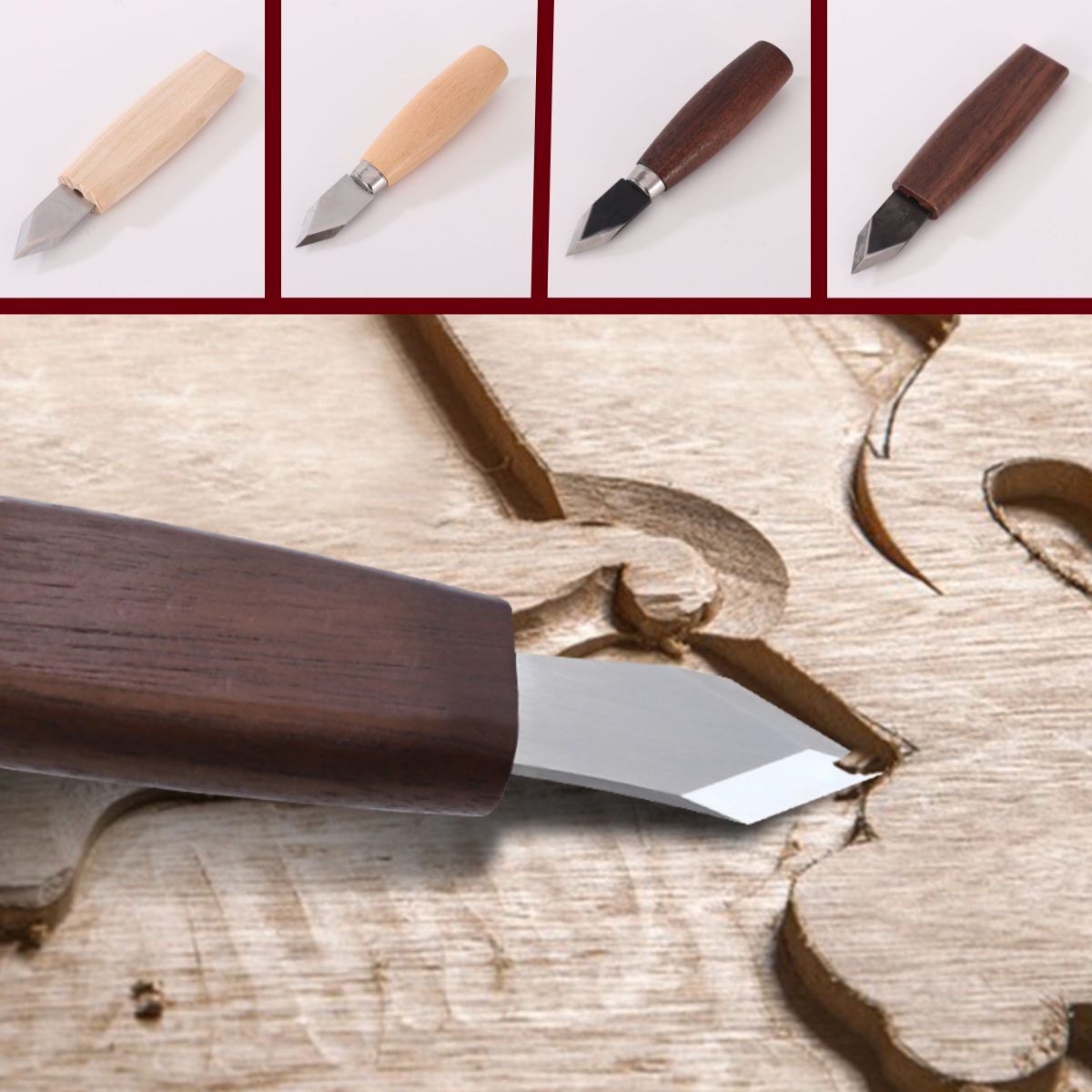 Marking Knife Steel Blade Doub - Leatherwork Knife Sheath recension och pris